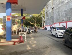 Antrian BBM di SPBU Banda Aceh Kembali Normal