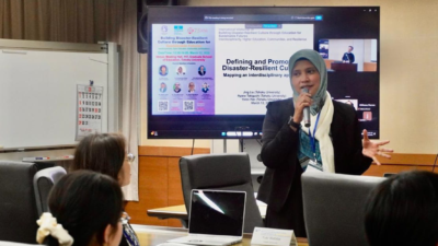Dosen USK Jadi Pembicara Utama di Jepang, Soroti Pendidikan sebagai Kunci Ketangguhan Bencana