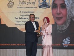 Anggota DPRA Bunda Salma Raih AMKI Kartini Award 2026