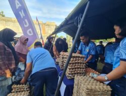 Lanud SIM Gelar Bazar Pasar Murah, Ringankan Beban Warga Blang Bintang
