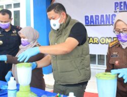 BNN Aceh Musnahkan Hampir 5 Kg Sabu Hasil Ungkap Kasus di Bireuen