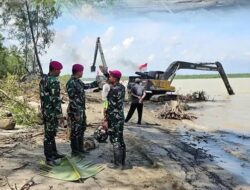 Kabar Baik! Marinir Buka Jalur Navigasi Aceh Tamiang, Nelayan Kini Bisa Melaut Normal