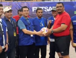 Ketua DPRK Banda Aceh Buka Turnamen Futsal AFK Cup