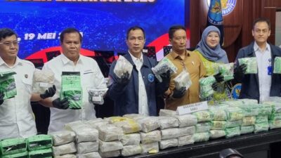 BNN Ungkap Jaringan 29 Kg Sabu Aceh-Bogor yang Libatkan Oknum TNI