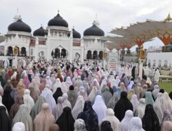 Ribuan Jamaah Shalat Idul Adha 1447 H di Masjid Raya Baiturrahman