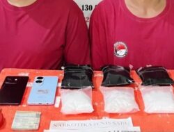 Polres Nagan Raya Tangkap Dua Pengedar 300 Gram Narkotika Sabu Asal Aceh Barat