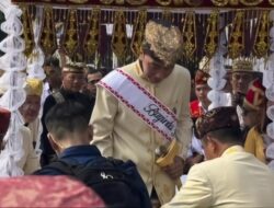 Safari ke Lampung, Jokowi Terima Gelar Adat “Baginda Pemuka Bangsa”