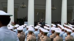 Prabowo Pimpin Upacara Hari Pancasila
