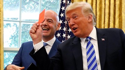 Trump Rayakan Anulir Kartu Merah Folarin Balogun di Piala Dunia 2026