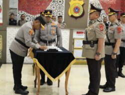 Kapolda Aceh Pimpin Sertijab 7 PJU dan 9 Kapolres
