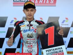 Juarai Race 1 Seri 3 : Pembalap Aceh, Silmi Bersaing Ketat di Mandalika Rancing Series 2026