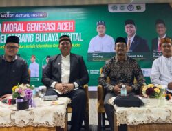 Fenomena Asusila dan Judi Online Ancam Masa Depan Generasi Aceh, Tuanku Muhammad: Benteng Pertama Ada pada Keluarga dan Pendidikan Akhlak