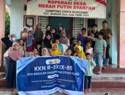Mahasiswa KKN USK Sulap Sampah Jadi Lampion Kreatif