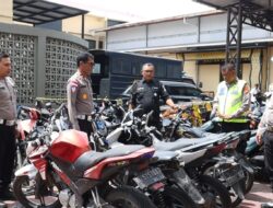 Polresta Banda Aceh Sita 80 Sepeda Motor Gunakan Knalpot Brong Selama Juli 2026