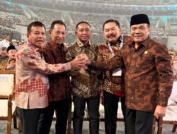 Hadiri Peringatan Hari Koperasi, 5 Pimpinan Lembaga Pancarkan Semangat Kebersamaan