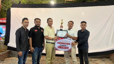 Harumkan Aceh Besar, Kang Awir Juara I Lomba Film Konten Kreator Perdamaian Aceh