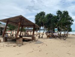 Angin Kencang Terjang Wisata Tebing Lampuuk