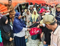 Dinsos Aceh Salurkan Bantuan Masa Panik untuk Korban Kebakaran di Aceh Tengah