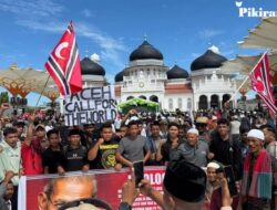 Peringatan Hari Damai Aceh di Masjid Raya Baiturrahman Berakhir Ricuh
