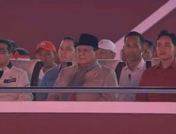 Prabowo dan Gibran Hadiri Karnaval Bersatu Nusantara di Monas