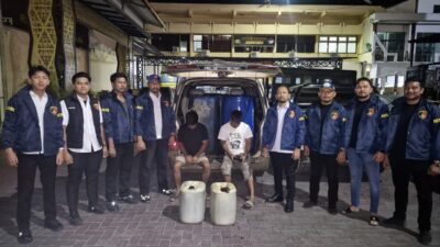 Polisi Amankan Mobil Angkut 600 Liter BBM Subsidi Jenis Bio Solar di Banda Aceh