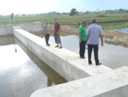 Bendungan Irigasi Lamtimpeung Mulai Beroperasi, Petani Harap Panen Dua Kali Setahun