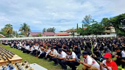 Aceh Barat Sukses Sabet Rekor MURI “Jep Kupi Khop” 2.026 Gelas