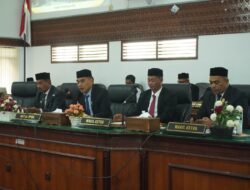DPRK Aceh Besar Gelar Paripurna Penyampaian Nota Pengantar Raqan Pertanggungjawaban APBK 2025