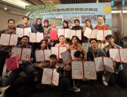 60 Pemuda Tani Indonesia Lulus Program Magang di Taiwan