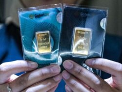 Harga Emas Galeri24, Antam, dan UBS Kompak Turun