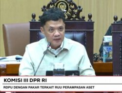 Masyarakat Luar Daerah Bisa Kirim Masukan RUU Perampasan Aset